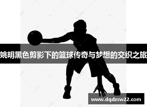 姚明黑色剪影下的篮球传奇与梦想的交织之旅